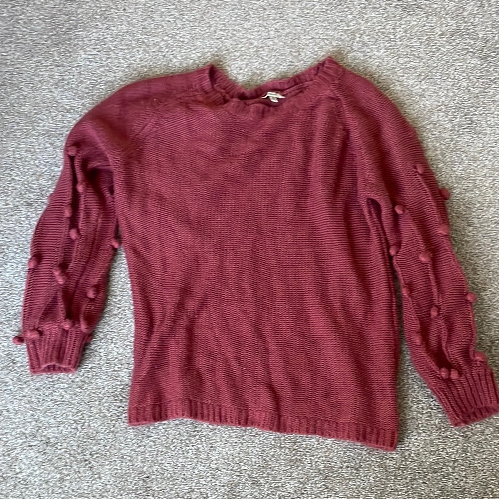 Women's Red Sweater